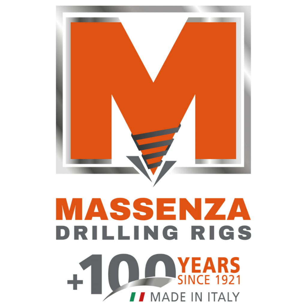 Massenza Drilling Rigs Logo - Celebrating 100 Years