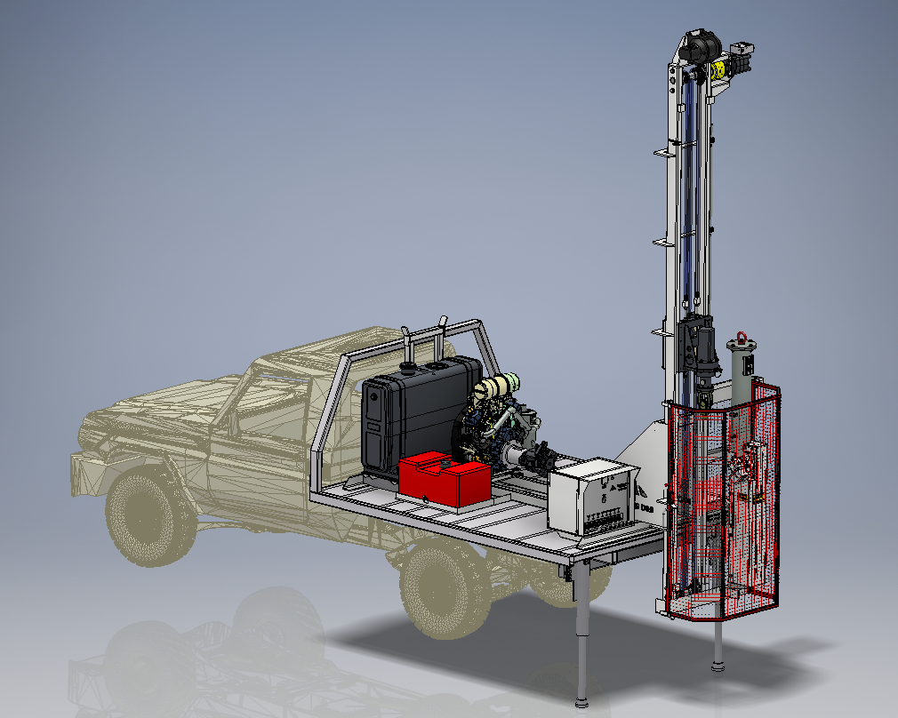 McCulloch DR10 Auger Rig Render 1