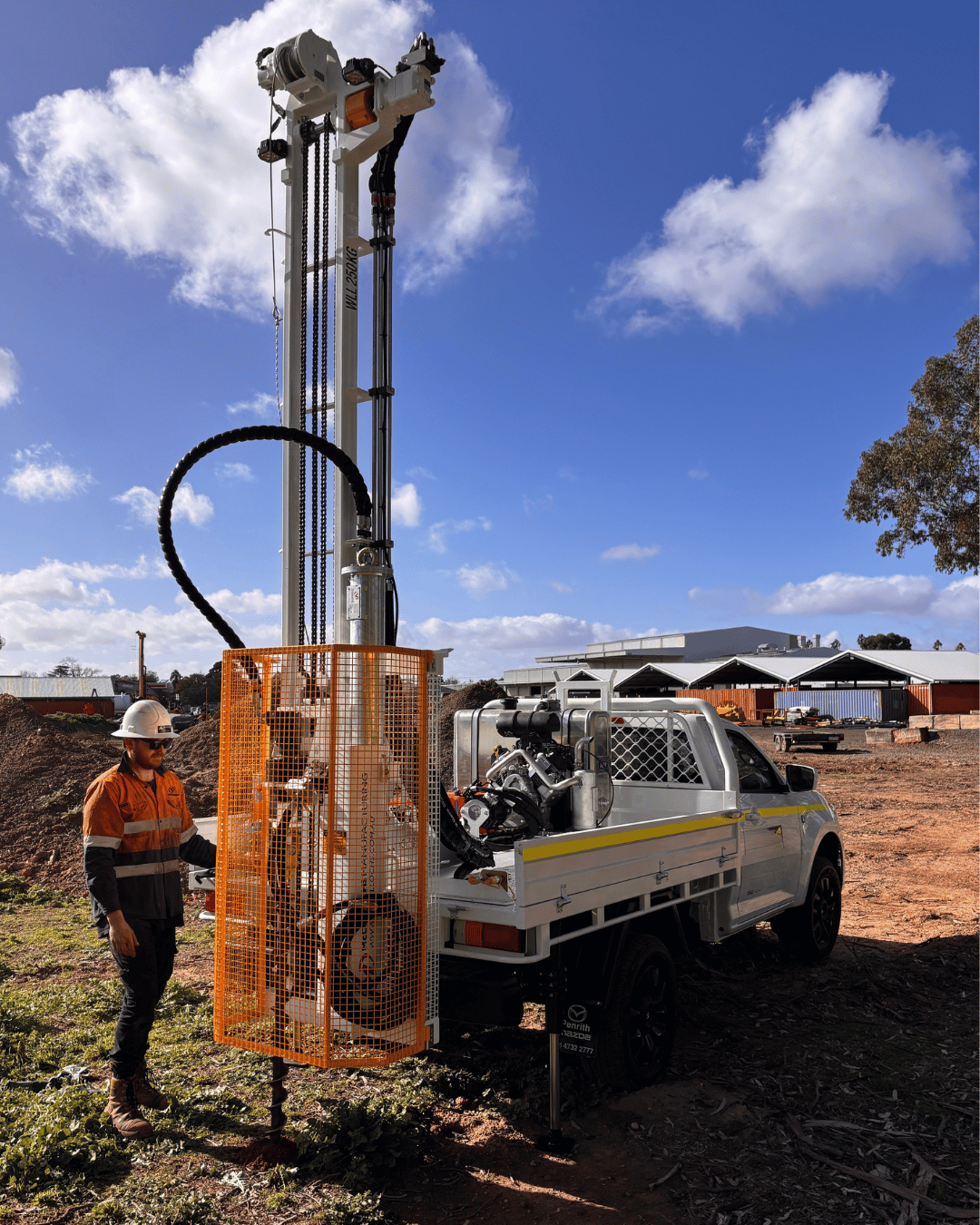 DR10 Auger Rig